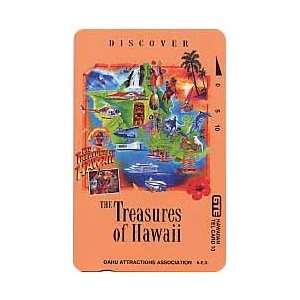   Phone Card 10u Discover The Treasures of Hawaii (Telephone