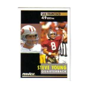  Steve Young 1991 Pinnacle Card #201