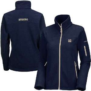   : Columbia Notre Dame Womens Give and Go Full Zip: Sports & Outdoors