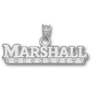 Marshall Thundering Herd Sterling Silver MARSHALL UNIVERSITY 1/4 