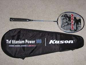 Kason Titanium Power 100 Badminton Racket. NEW  