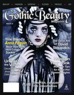BRAND NEW ISSUE 31 OF GOTHIC BEAUTY MAGAZINE*
