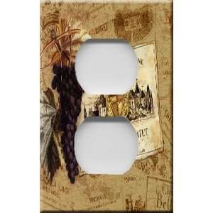 Wine Label #2 Decorative Outlet Cover:  Kitchen & Dining