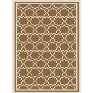  Safavieh CY6916 242 5 Courtyard Collection Brown and Ivory 