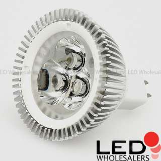 MR16 255 Lumen White 3 x 1 Watt LED Spot Light Bulb 20 Watt Halogen 