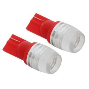   T10 12V Light LED Replacement Bulbs 168 194 2825 W5W   Red: Automotive