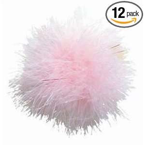  The Gift Wrap Company Fur Bow, Pink, 12 Count Health 