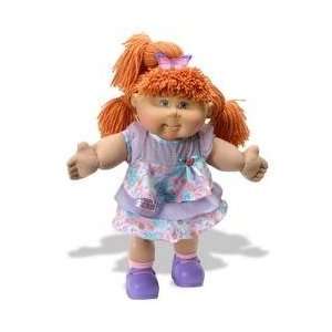  Cabbage Patch Kids: Red Haired Girl With Lavender Outfit 