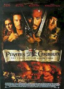 MOVIE POSTER ~ PIRATES OF THE CARIBBEAN CURSE PEARL USA  