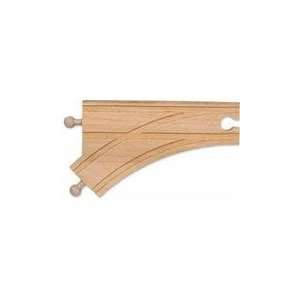  Melissa and Doug 6in Wooden Curved Switch Track Set   Male 