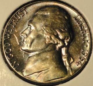 1964 D Jefferson Nickel Five Cents  