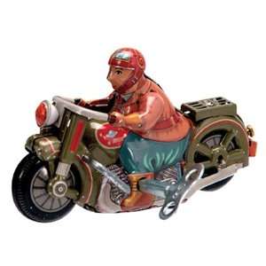  Schylling Tin Motorcycle with Rider Toys & Games