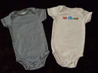 20 PIECES USED BABY BOYS LOT NEWBORN 0 3 3 6 MONTHS SUMMER CLOTHES LOT 