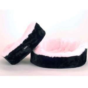  Baby Pink & Black Pillow Bed (Size XS): Kitchen & Dining