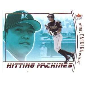  2004 Ultra Hitting Machines 6 Miguel Cabrera (Baseball 
