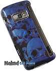   BLUE SKULL HARD CASE COVER FOR VERIZON LG enV TOUCH VX11000 PHONE