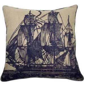  Seafarer Sail Jute Pillow