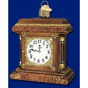 Old World Christmas Mantle Clock Ornament: Home & Kitchen