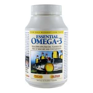  Essential Omega 3 Mint 360 Softgels Health & Personal 