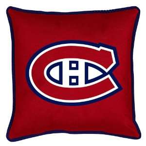  NHL Montreal Canadiens Pillow   Sidelines Series: Sports 