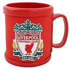 liverpool football club crest red large plastic drinks mug with