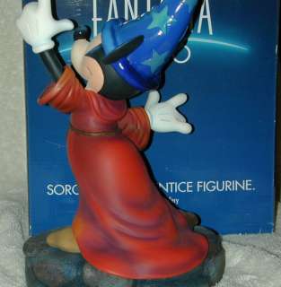   Gallery Fantasia 2000 Mickey Mouse Sorcerers Apprentice Figurine NIB