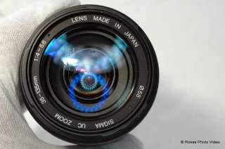 Minolta Maxxum Sigma 35 135mm f4 5.6 AF lens Sony user  