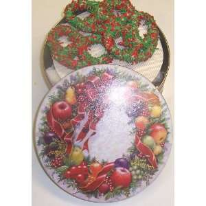 Scotts Cakes 1 lb. White Chocolate Covered Pretzel with Christmas 