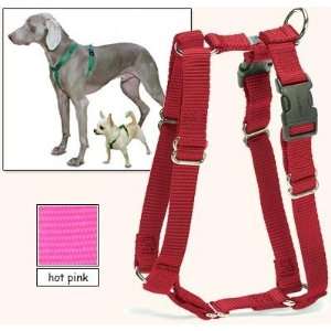  Fit Dog Harness, 5 Way Adjustability for a Perfect Fit! (Hot Pink, X 
