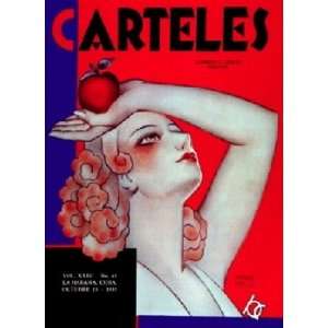 Art Deco Vintage Carteles 1939 Magazine Cuba. 