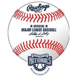  Rawlings 2005 Nationals Opening Day Logo Baseball Sports 