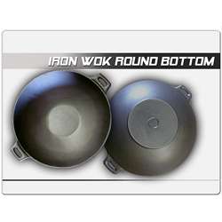 WFS Round Bottom Iron Wok  