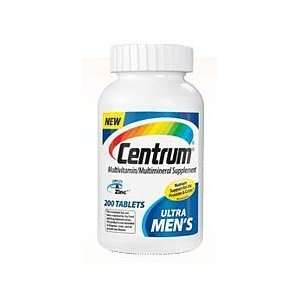  Centrum Ultra Mens Multivitamin Tablets 200 Health 