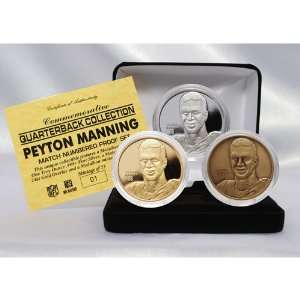  Peyton Manning NFL Quarterback Coin Collection Set Sports 