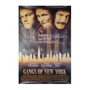  GANGS OF NEW YORK (REPRINT) Movie Poster