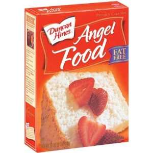 Duncan Hines Angel Food Fat Free Cake Mix   12 Pack  