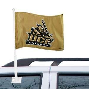 UCF Knights 11 x 15 Gold Car Flag
