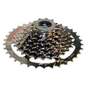 HG60 cassette, 11 34 tooth. 8 speed. Color silver  Sports 