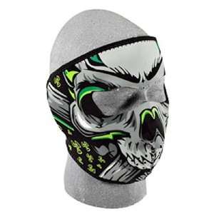   Zan Headgear Leathal Threat Biohazard Skull Full Face Mask Automotive