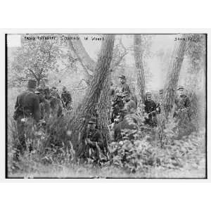  French Infantry scouting in woods