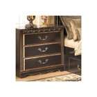 Famous Brand 3  Drawer Night Stand