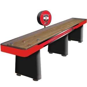 Louisville Cardinals New Pro 9ft Shuffleboard Table  