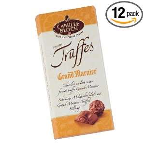 Camille Bloch Milk With Grand Marnier Truffle Filling 3.5 Ounce Bars 