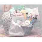 Organic Stores Welcome Baby Bassinet Gift Basket   For Baby Boy