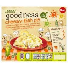 Tesco Goodness Cheesy Fish Pie 300G   Groceries   Tesco Groceries