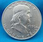   Uncirculated BU Ben Franklin Silver Half Dollar Free S&H Always