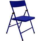 Cosco Juvenile Folding Chairs   Set of 4, Blue By Cosco