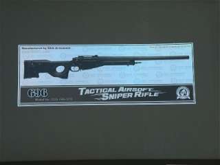 G96 Airsoft Gas Sniper Rifle, 500+FPS, Gas, SALE!  