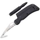 Tool Logic Sl6 Rescue Knife With Flashlight/rescue Window Punch 