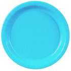   By Creative Converting Bermuda Blue (Turquoise) Paper Dinner Plates